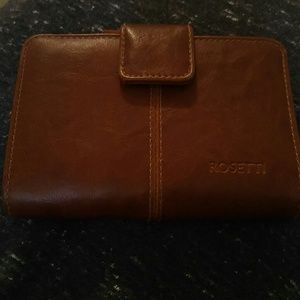 Leather notebook and pen holder